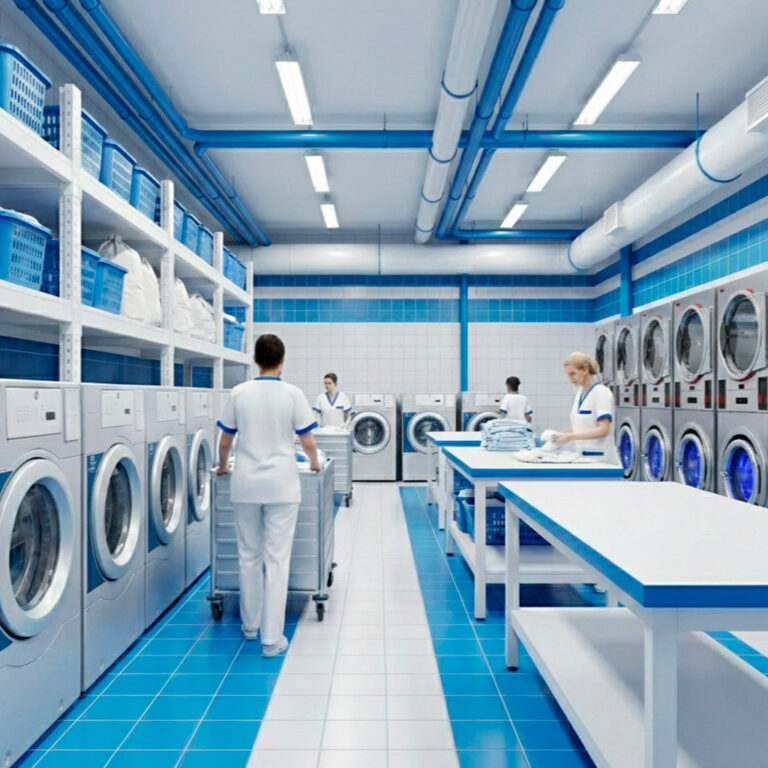 Lanvaderia industrial