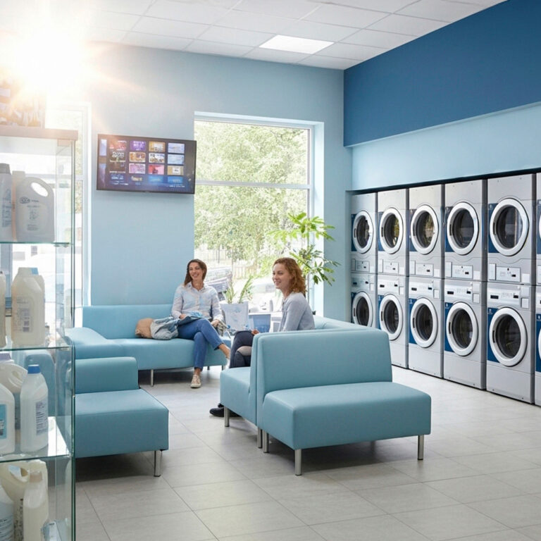 Lavanderia de autoatendimento
